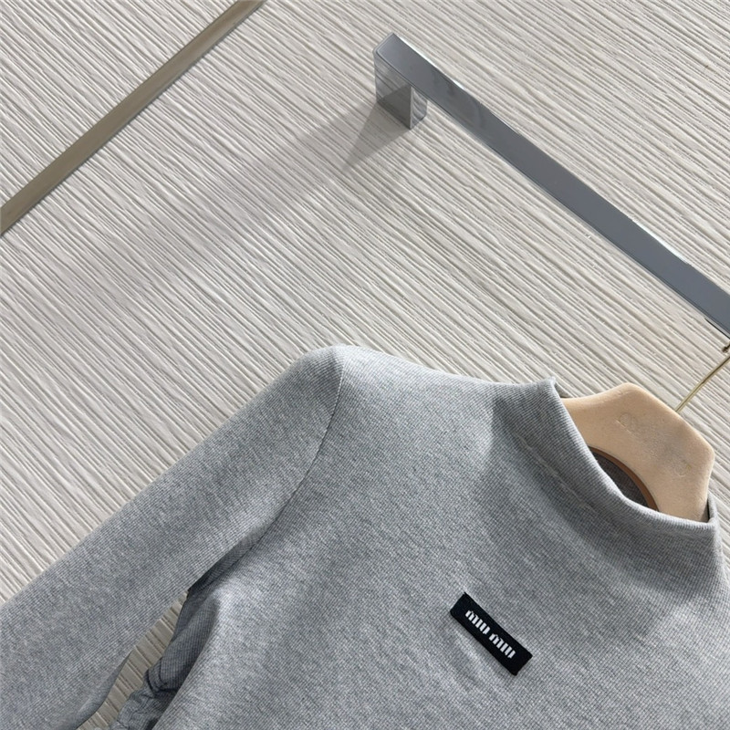 M1um1u long sleeve bottoming shirt