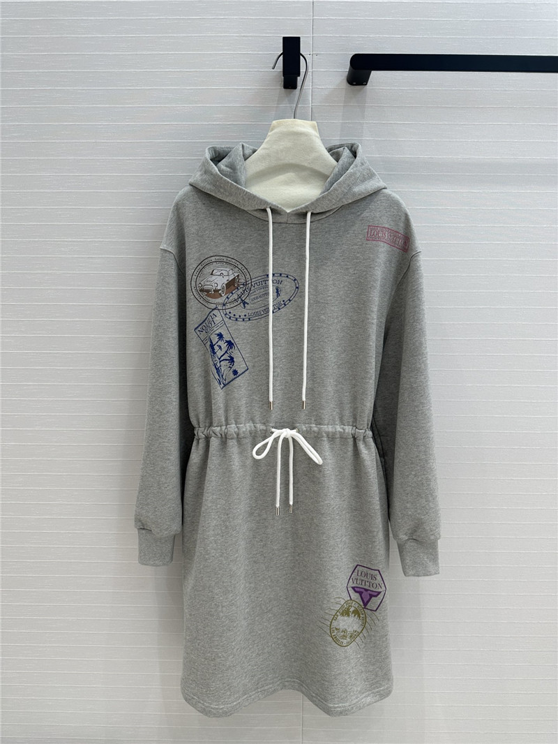 l0vis Vvtt0n lv sweatshirt dress