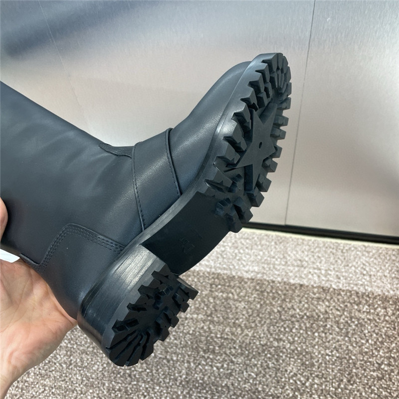 D10r d-quest boot black calfskin