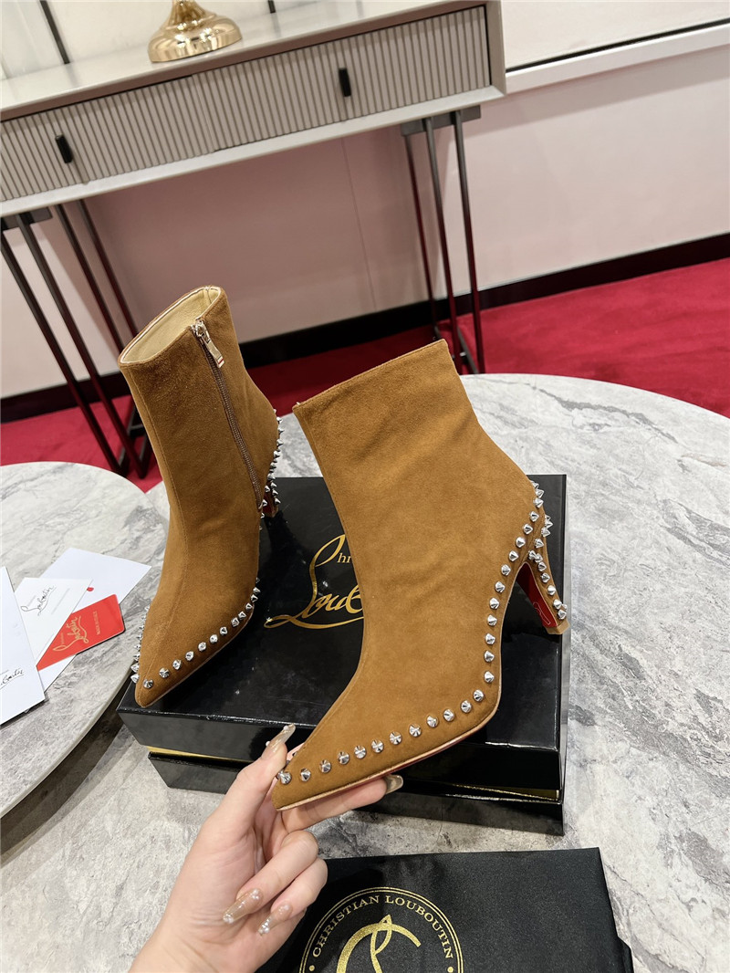 Chr1st1an louboutin black so kate ankle boots