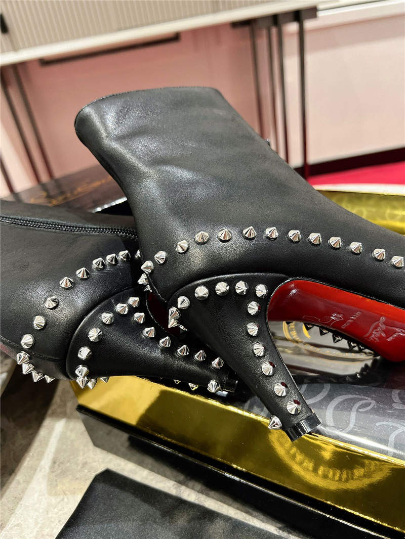 Chr1st1an louboutin vidura 85 leather bootie