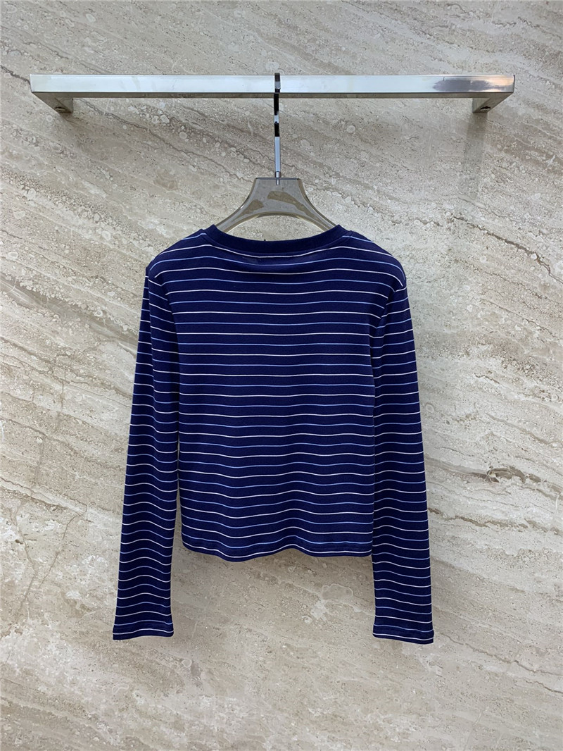 M1um1u printed long-sleeved t-shirt