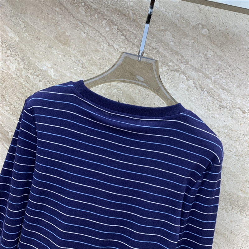 M1um1u printed long-sleeved t-shirt