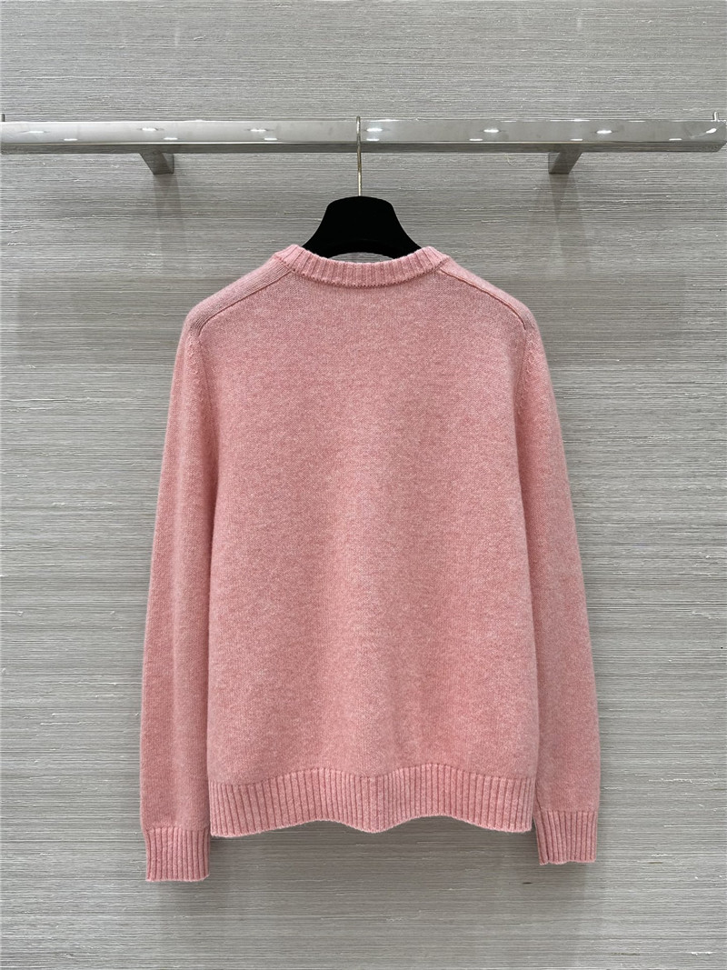 Ce1i*e baby pink cashmere cardigan
