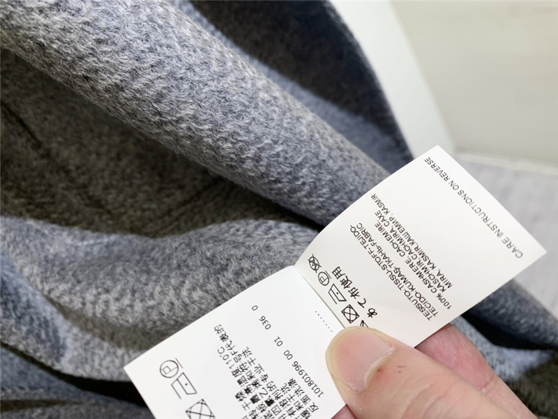 Vanitoo Water Ripple Cashmere Coat