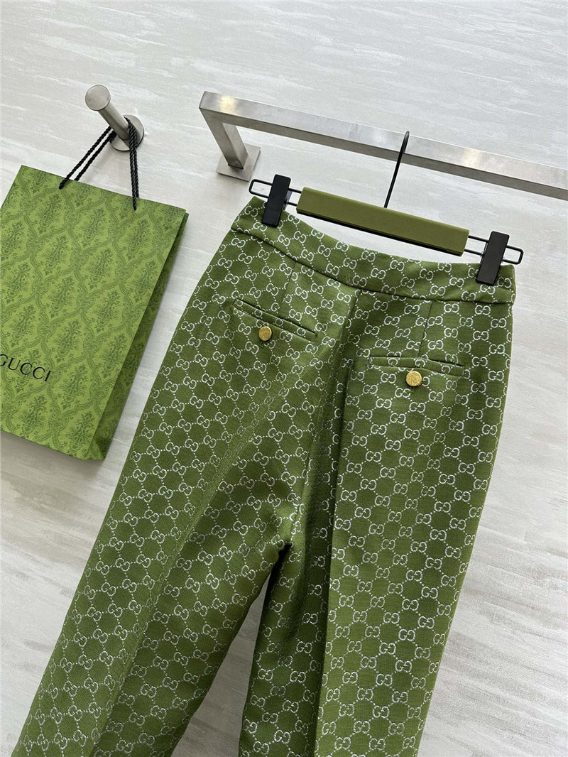 Gvc*1 jacquard trousers