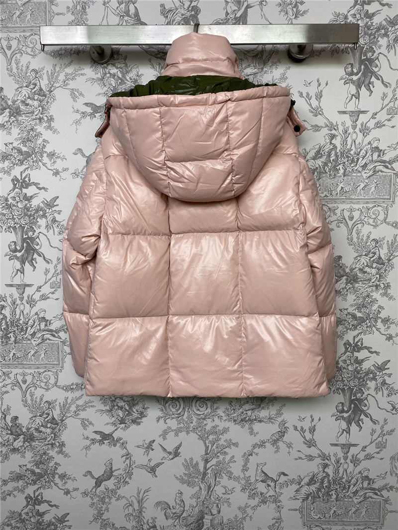 Moncler color block down jacket