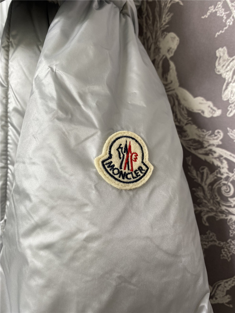 Moncler color block down jacket