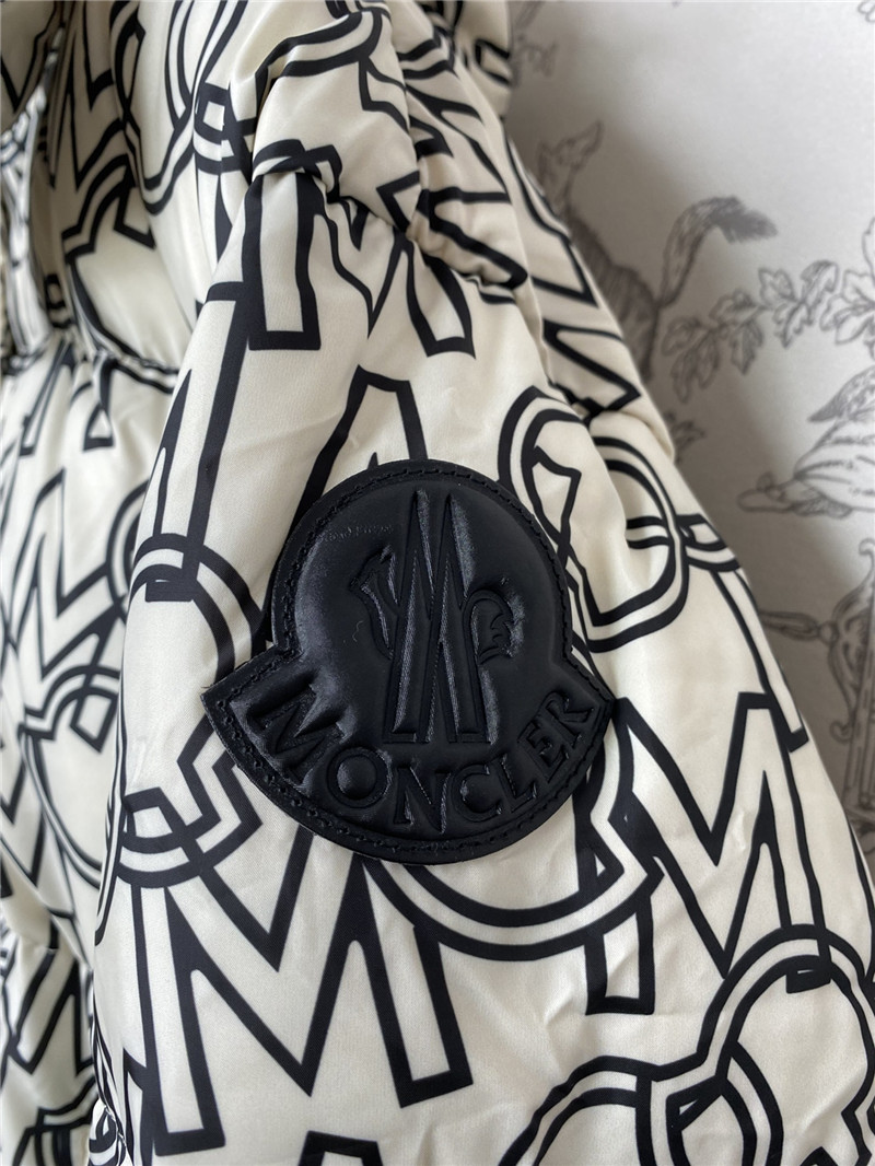 Moncler mid length down jacket