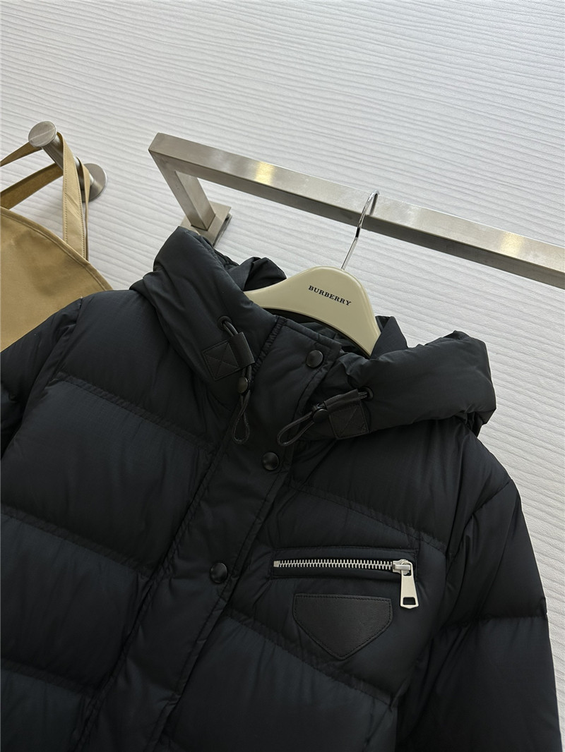 Bv*b*rry hooded long down jacket