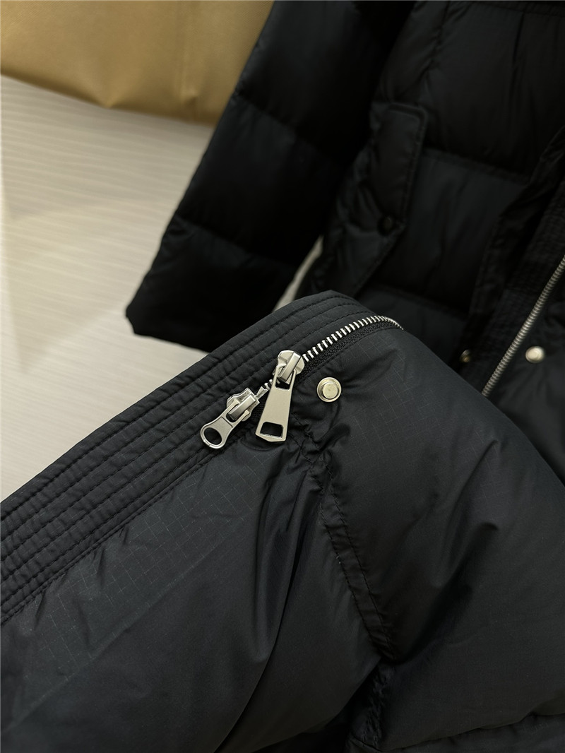 Bv*b*rry hooded long down jacket