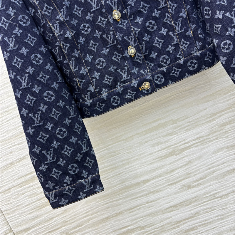 l0vis Vvtt0n monogram denim jacket