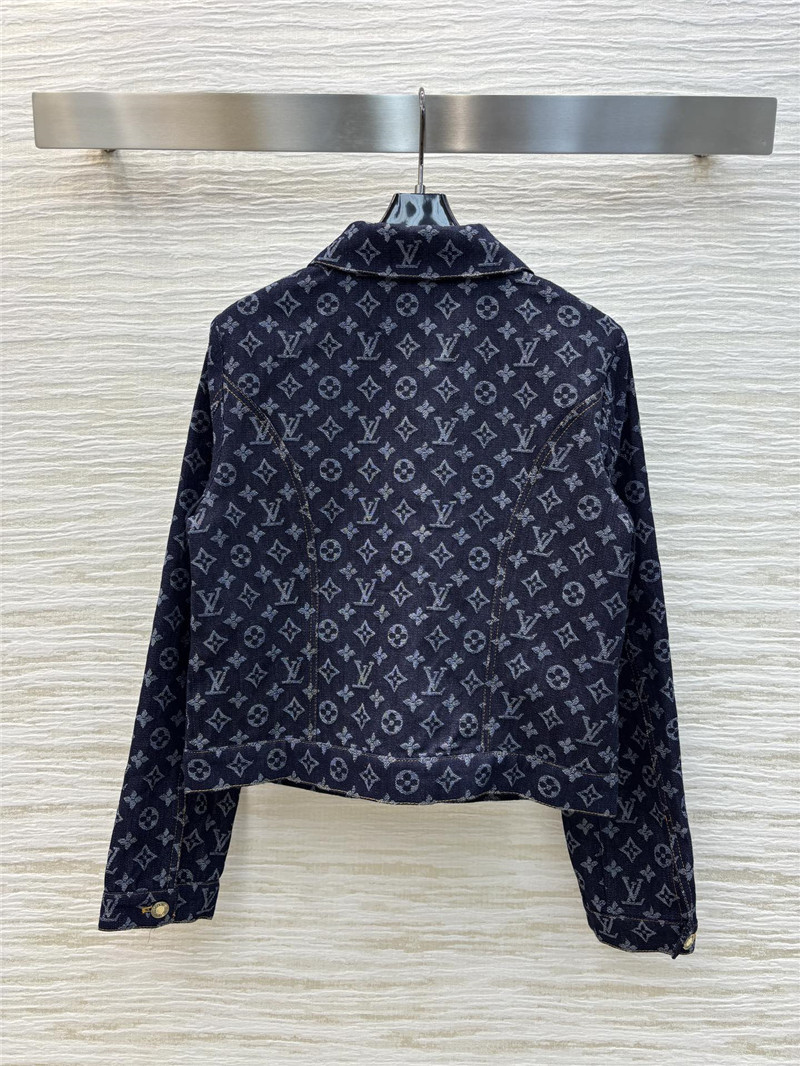 l0vis Vvtt0n monogram denim jacket