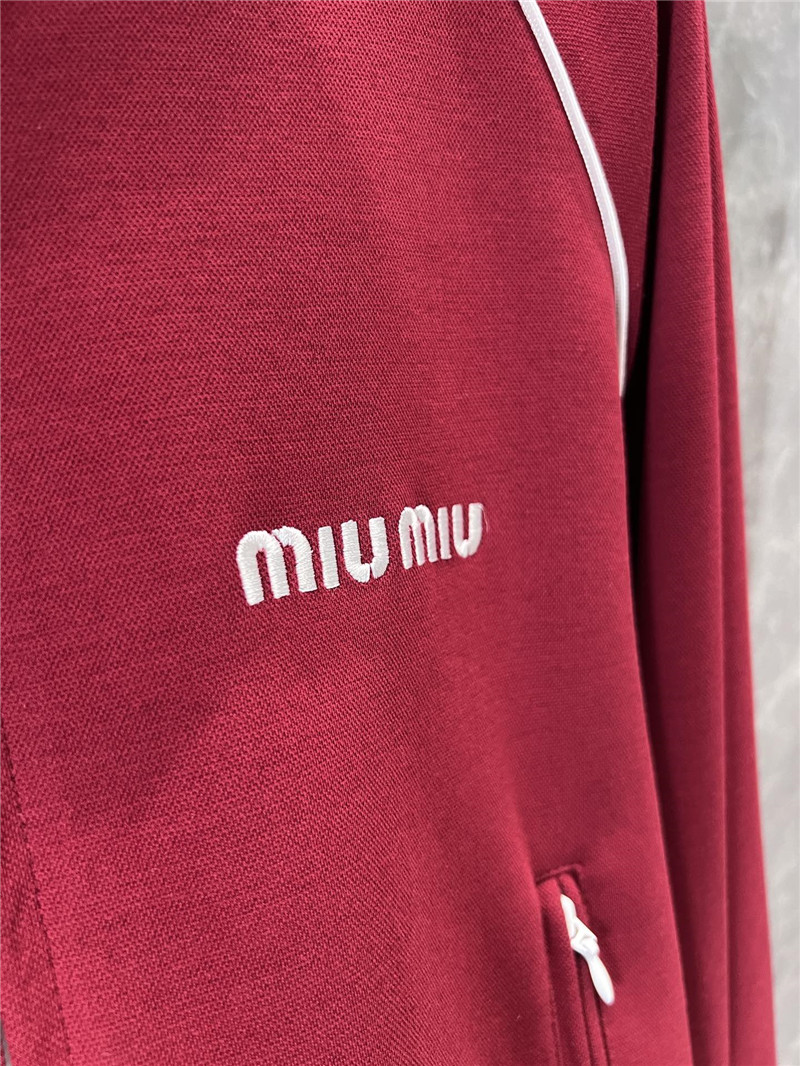 M1um1u preppy sports jacket