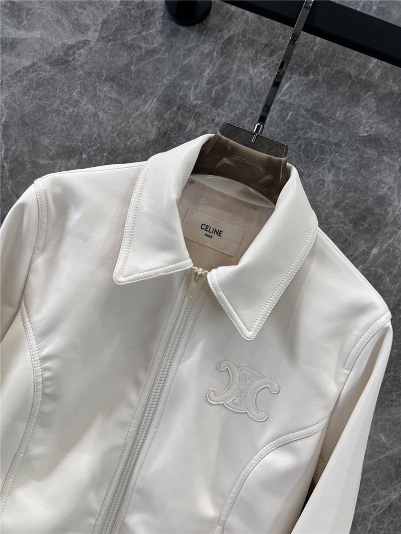 Ce1i*e leather jacket