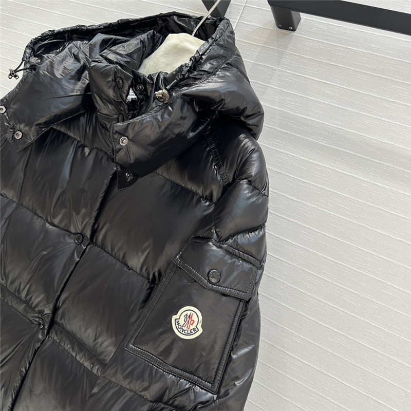 Moncler Cavettaz long down jacket
