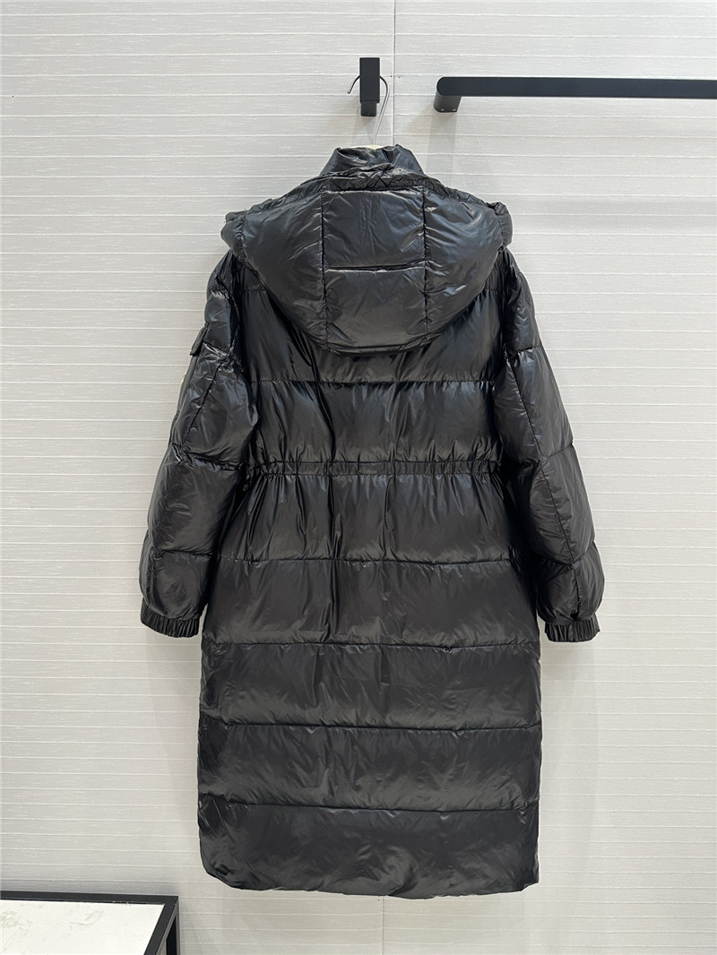 Moncler Cavettaz long down jacket