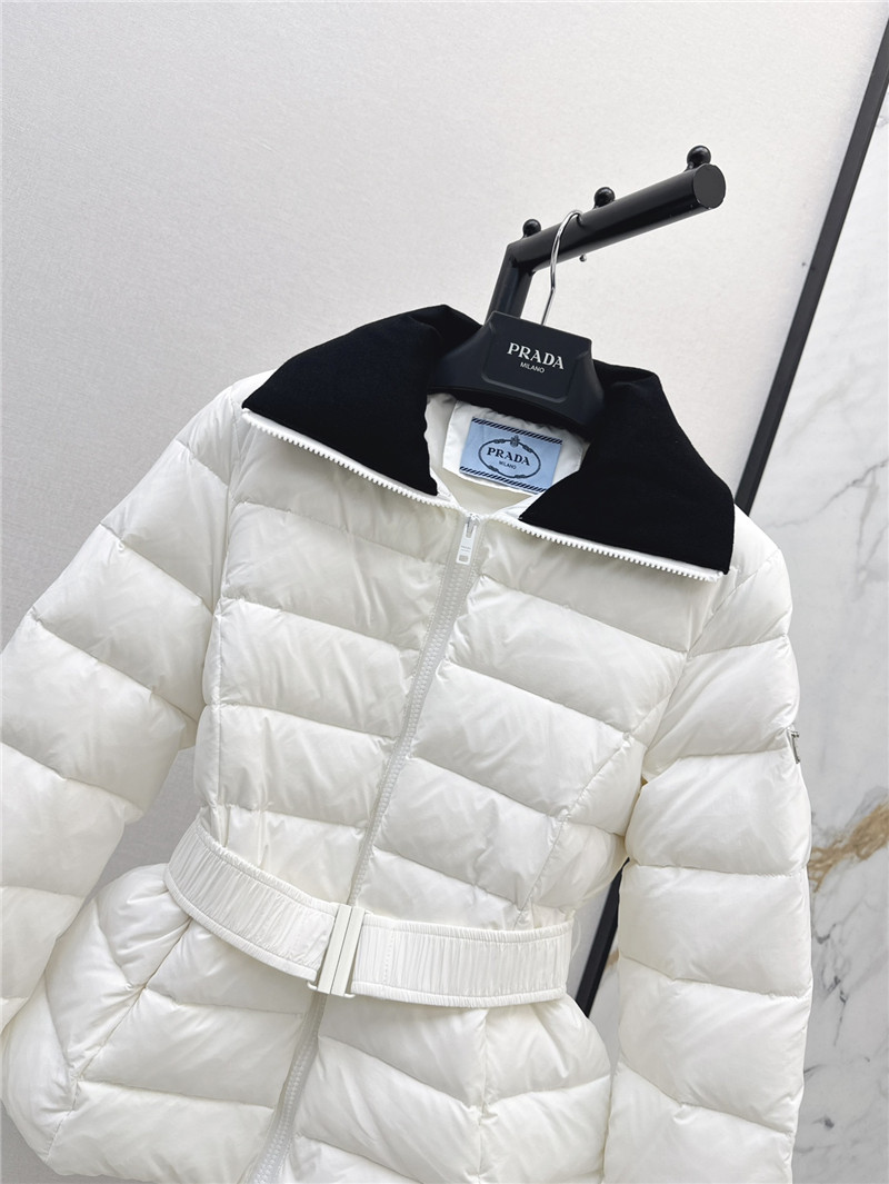 Pra*a lapel down jacket