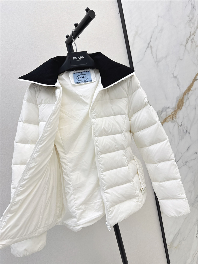 Pra*a lapel down jacket