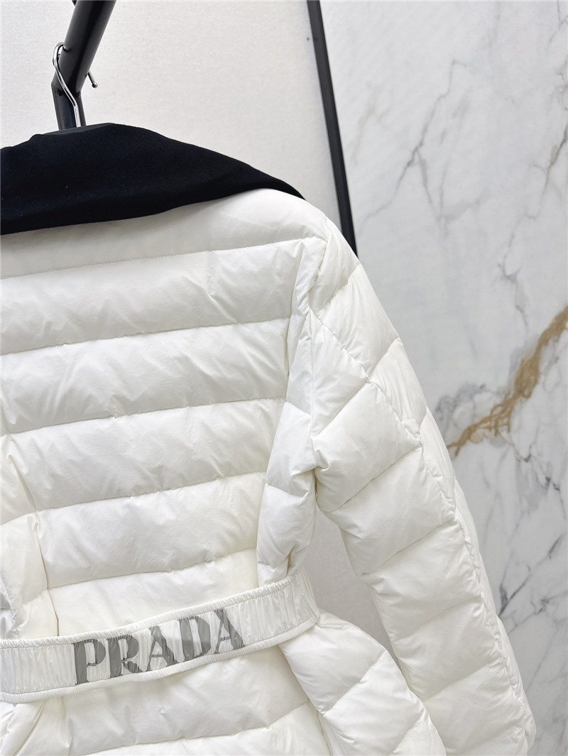 Pra*a lapel down jacket