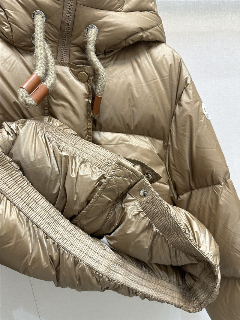 Moncler two-way hooded down jacket