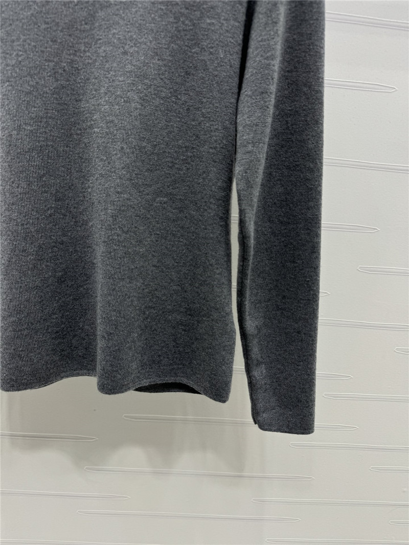 F**di grey mock neck jumper top