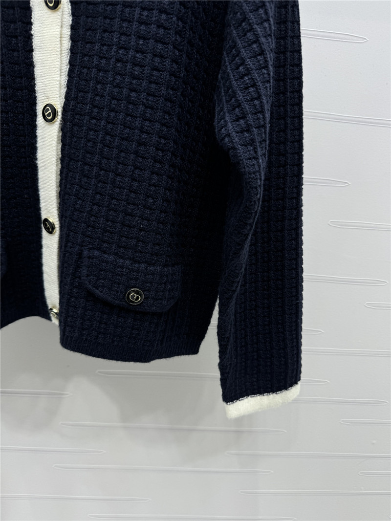 j’adore D10r wool cardigan navy