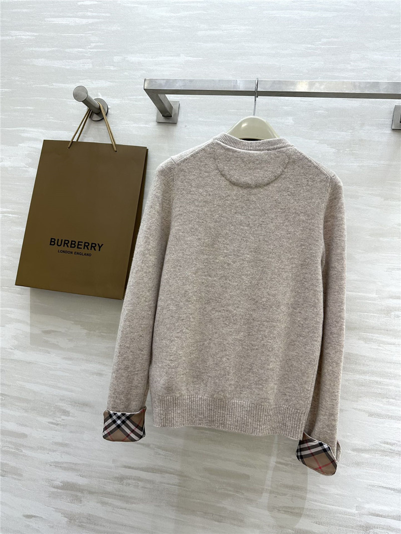 Bv*b*rry contrast plain cardigan in taupe