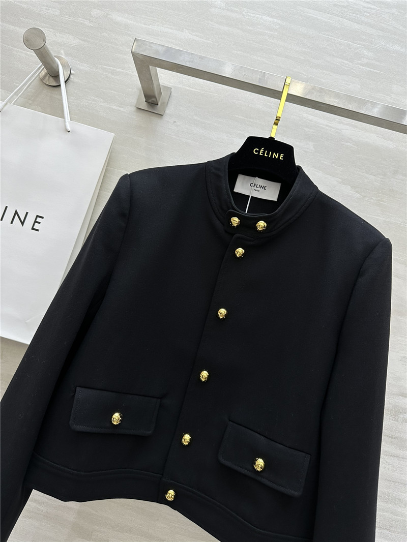Ce1i*e gold button jacket