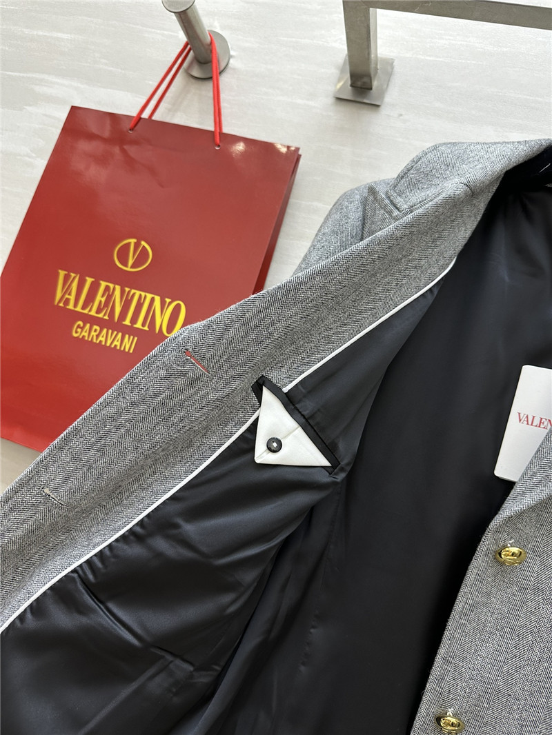 Va1e*ntin0 patchwork suit jacket