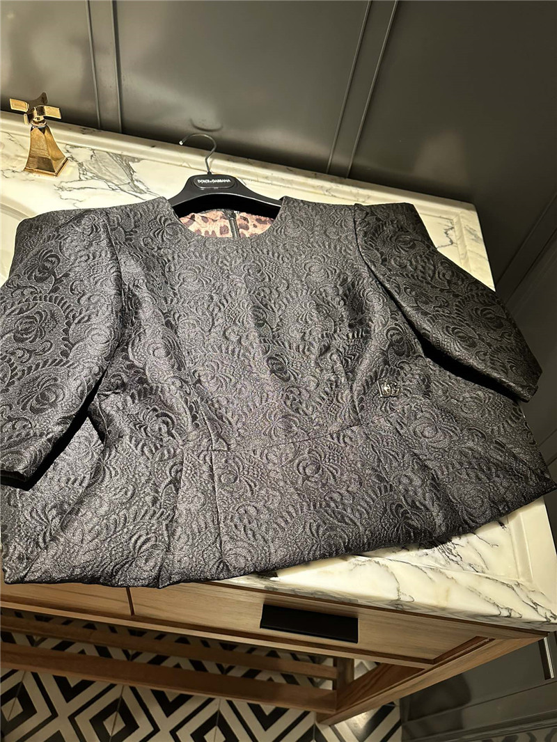 Dolce & Gabbana d&g jacquard dress