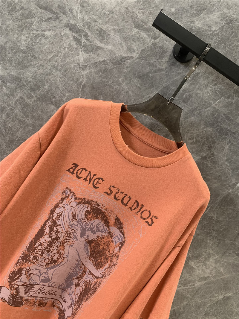 acne studios fake two piece t-shirt