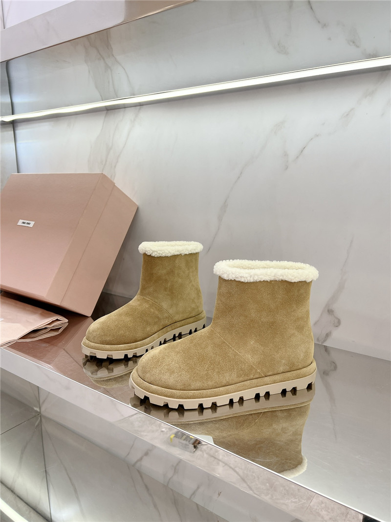 Miu Miu Snow Boots