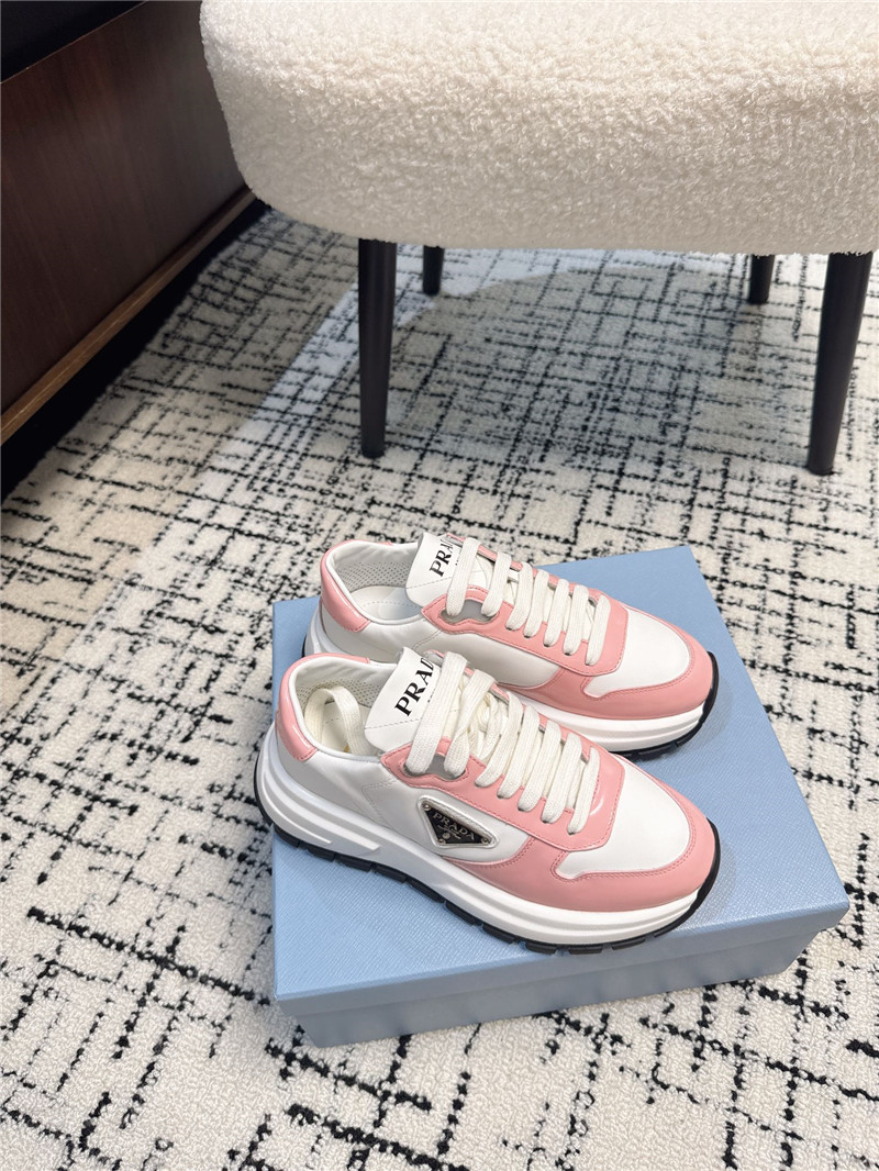 Pra*a prax 01 leather sneakers pink