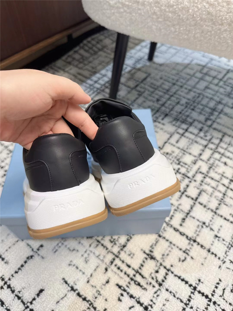 Pra*a prax 01 black leather sneakers