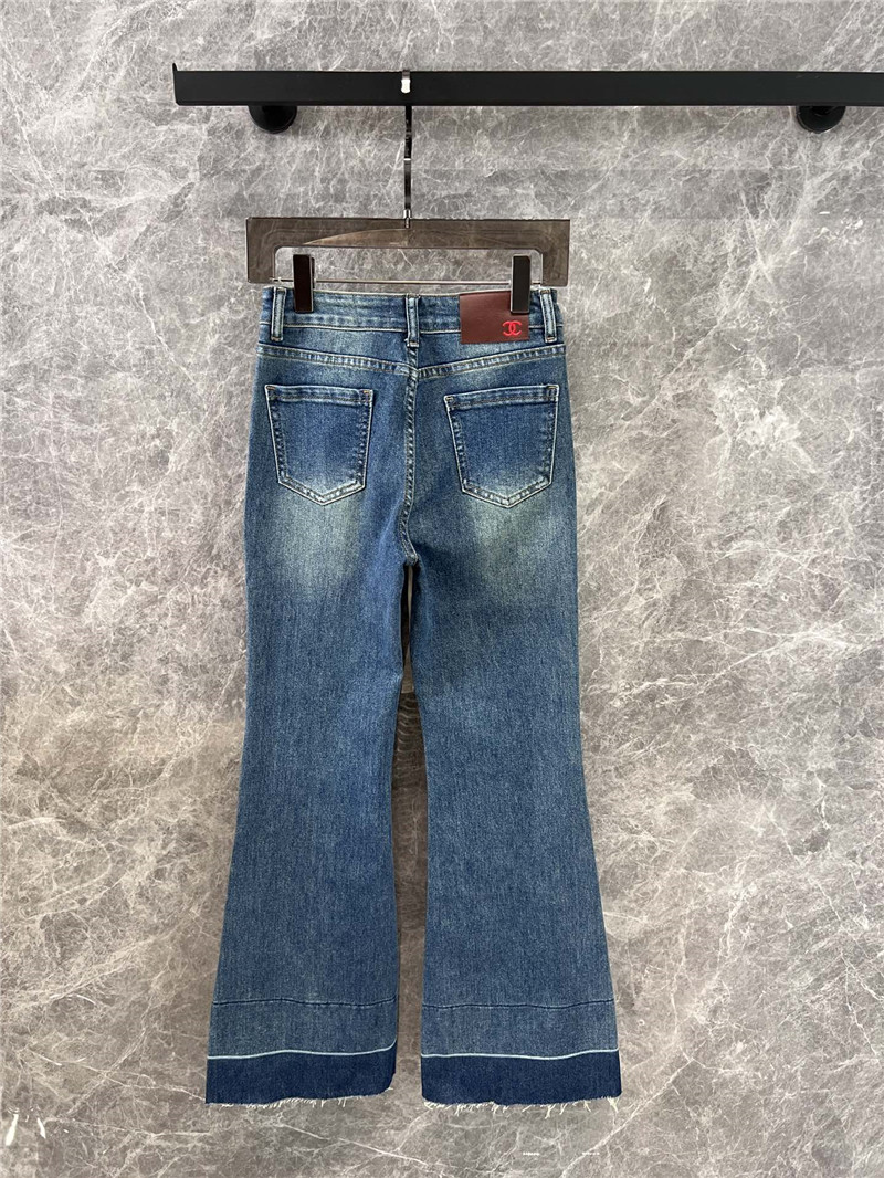 Ch**el bootcut jeans