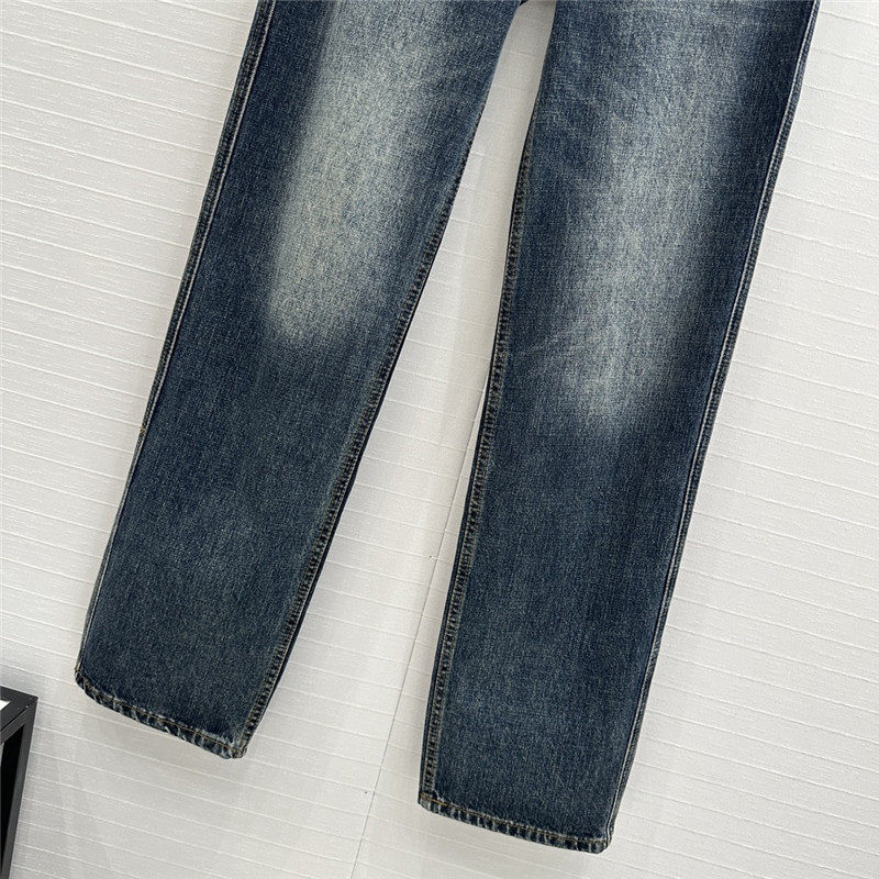 Ce1i*e zip pocket jeans