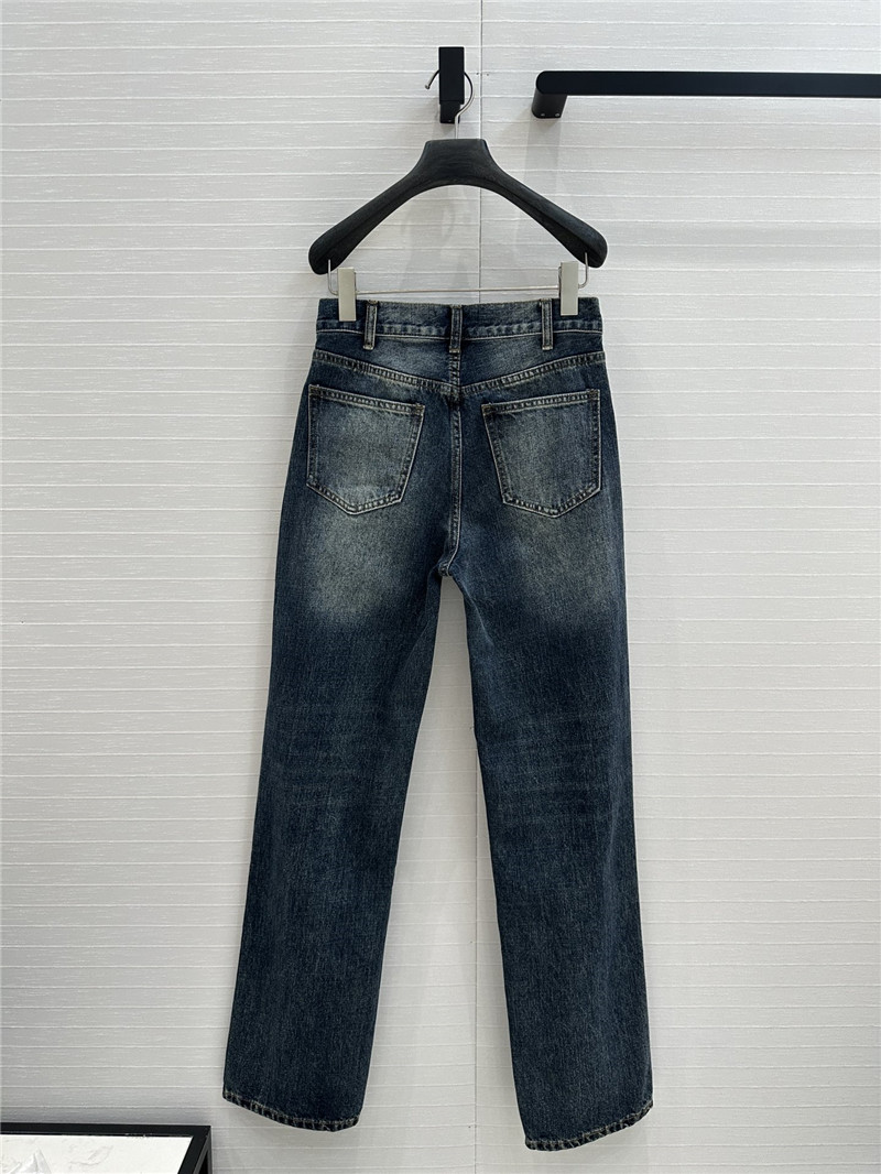 Ce1i*e zip pocket jeans