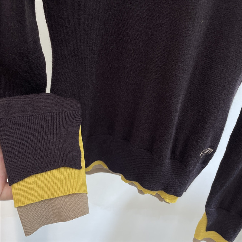 F**di half turtleneck top