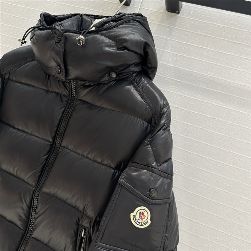 Moncler Maya Down Black Padded Puffer Jacket