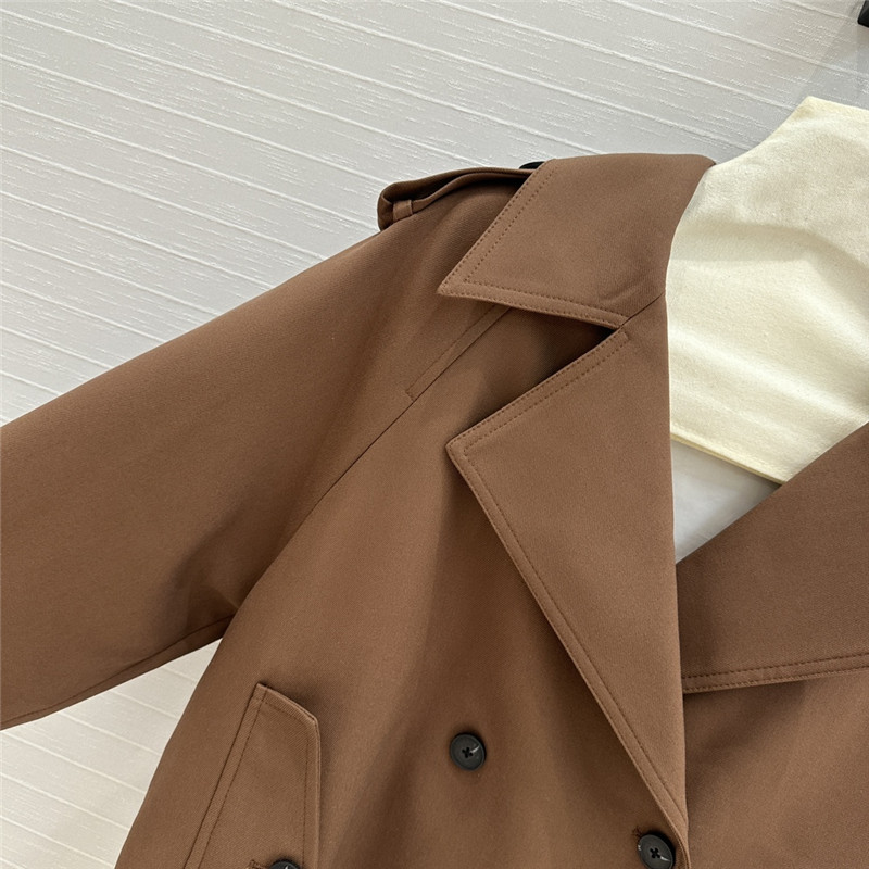 Vanitoo Short Trench Coat