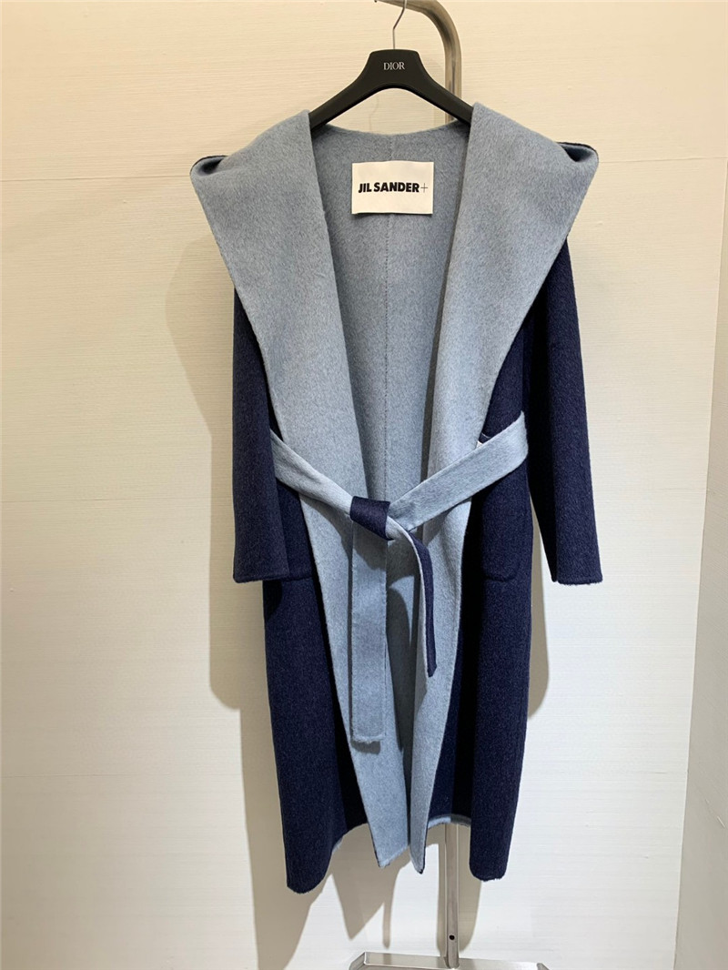 jil sander wool coat