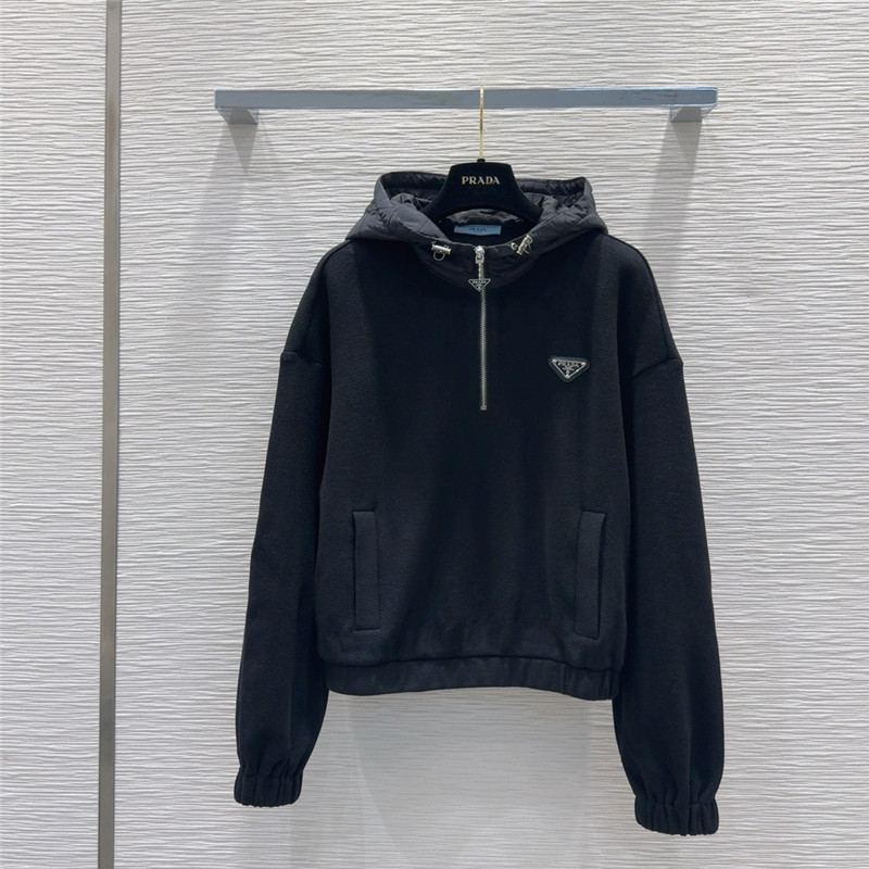 Pra*a hooded coat