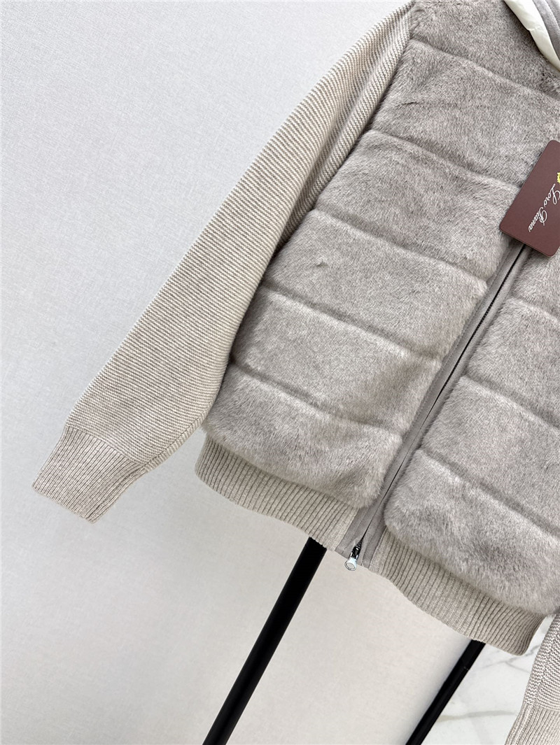 L0r0 P1ana patchwork down jacket
