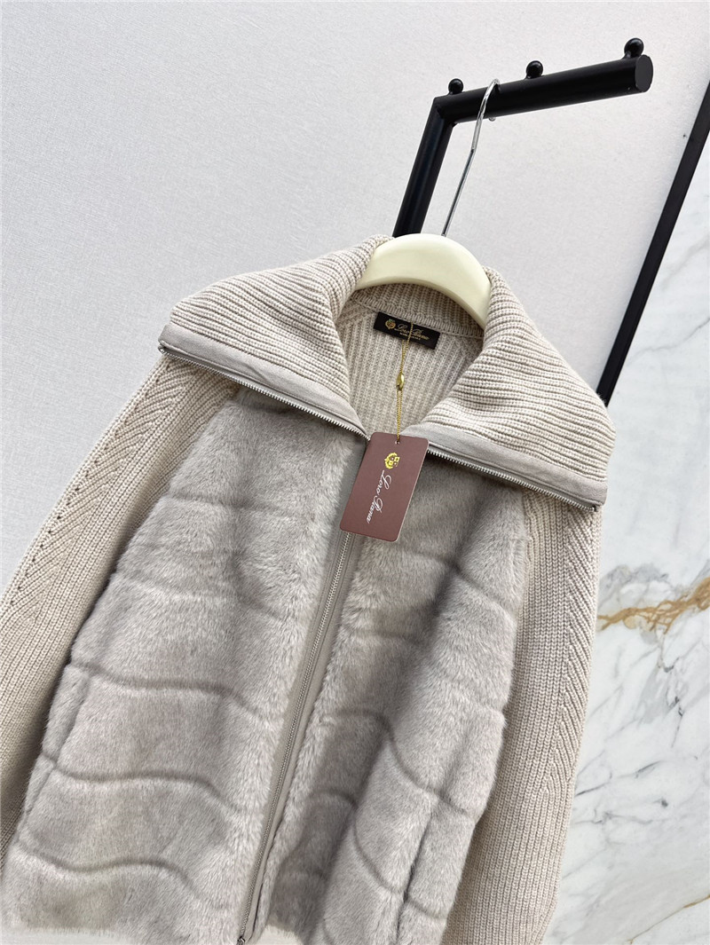 L0r0 P1ana patchwork down jacket