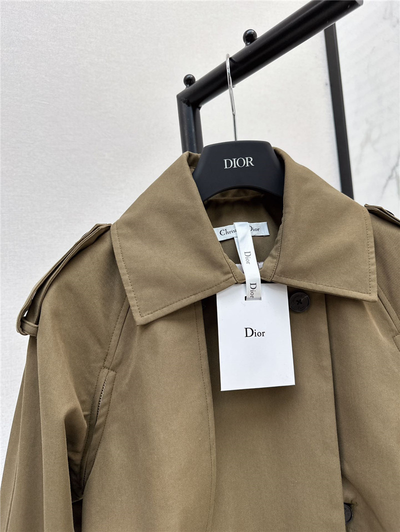 D10r double breasted trench coat