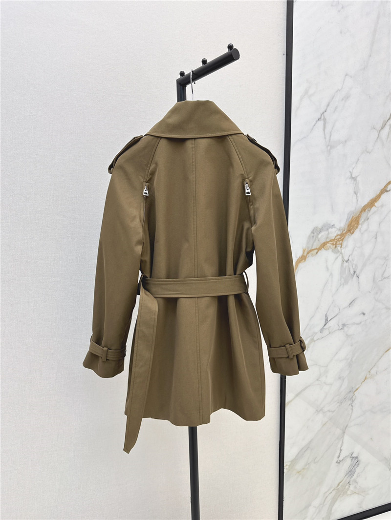 D10r double breasted trench coat