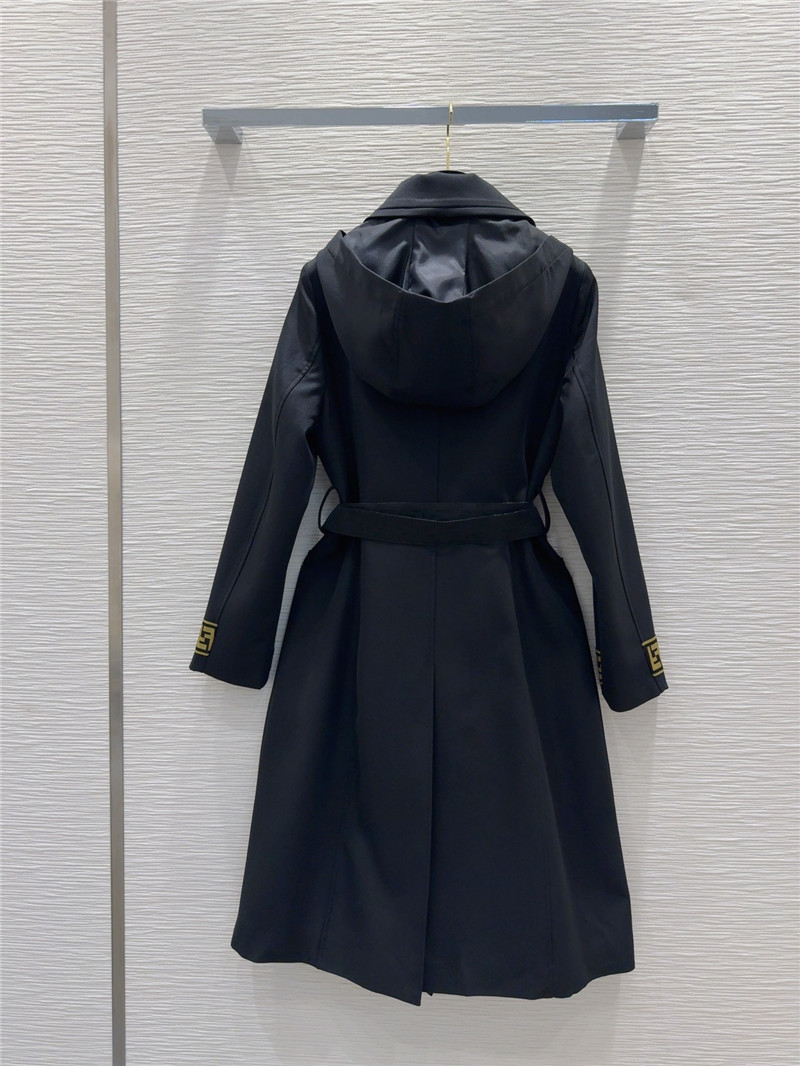 F**di casual long coat