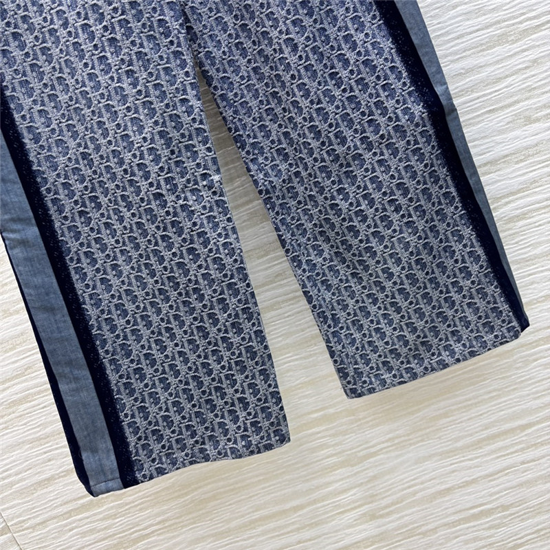 D10r wide-leg denim pants