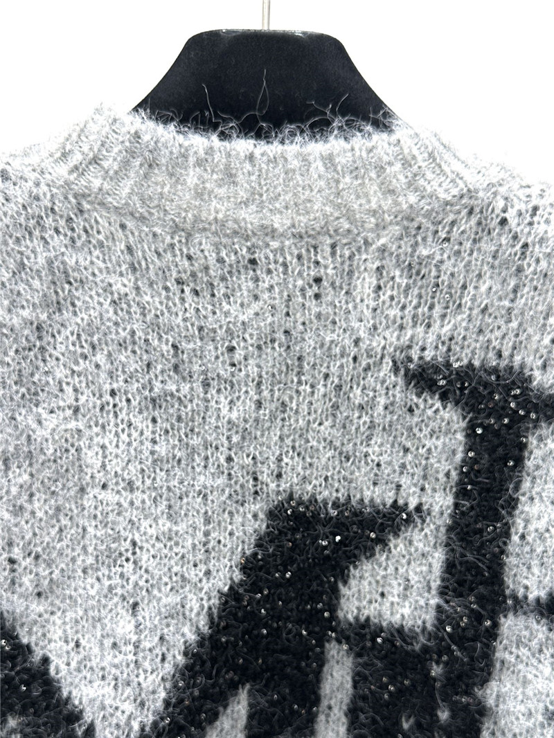 Vanitoo Wool Blend Sweater Grey/Black
